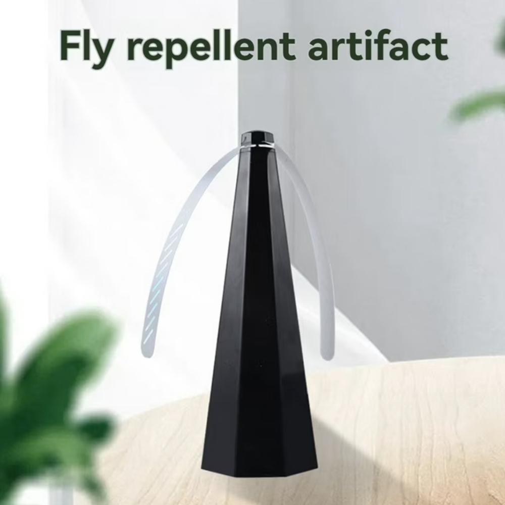 Black Pyramid Fly Repellent Artifact